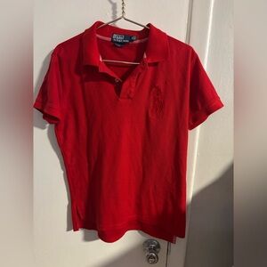 Polo Ralph Lauren Red Big Pony Classic Fit Polo Shirt
(911)